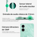 Celular HONOR Play 10 64GB/3GB Ram - Azul Cian