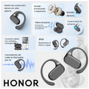 Audifonos Inalambricos HONOR CHOICE Open Ear- Negros