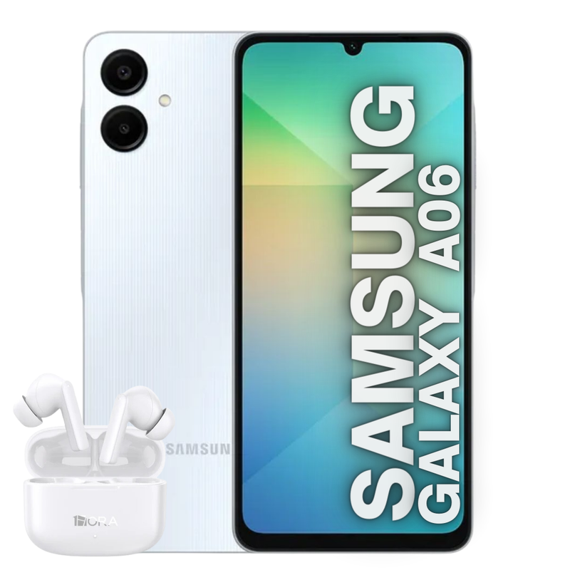 Celular Samsung Galaxy A06 128GB/4GB RAM Blanco