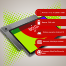 Tablet Lenovo Idea Tab Con Protector edición Copa Mundial FIFA 2026 + Lapiz- Gris