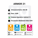 Celular Ulefone Armor 21 256GB/16GB RAM