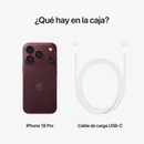 Celular iPhone 18 pro 256GB Esim-Borgoña