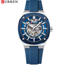 Reloj CURREN 8485 Automatico Diseño Elegante Azul