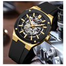 Reloj CURREN 8485 Automatico Diseño Elegante Dorado