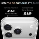Celular iPhone 18 Pro Max 256 GB Esim- Plateado