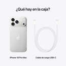 Celular iPhone 18 Pro Max 256 GB Esim- Plateado