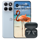 Celular Motorola Edge 70 Fusion 5G 256GB/8GB-Azul + Moto Buds Bass