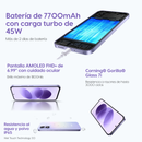 Celular Xiaomi Note 17 4G 256GB/8GB RAM-Morado