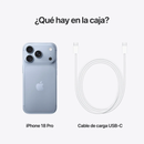 Celular iPhone 18 pro 256GB Esim- Azul Glaciar