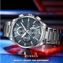 Reloj CURREN Cronografo 8475 Para Hombre - Tablero Azul