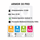 Celular Ulefone Armor 30 Pro 512GB/ 32GB RAM