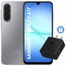 Samsung Galaxy A17 4G De 128GB/4GB RAM - Gris + Cargador Samsung 25w