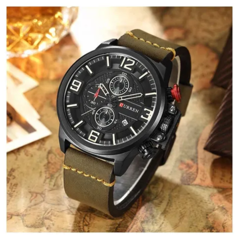 Reloj CURREN 8278 Cronografo Para Hombre - Deportivo