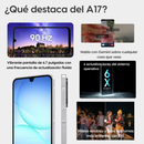 Samsung Galaxy A17 4G De 128GB/4GB RAM - Gris + Cargador Samsung 25w