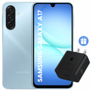 Samsung Galaxy A17 4G De 128GB/4GB RAM - Azul Cielo + Cargador Samsung 25w