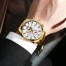 Reloj CURREN 8352 Cronografo Para Hombre - Dorado