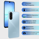 Samsung Galaxy A17 4G De 128GB/4GB RAM - Azul Cielo + Cargador Samsung 25w