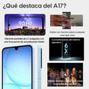 Samsung Galaxy A17 4G De 128GB/4GB RAM - Azul Cielo + Cargador Samsung 25w