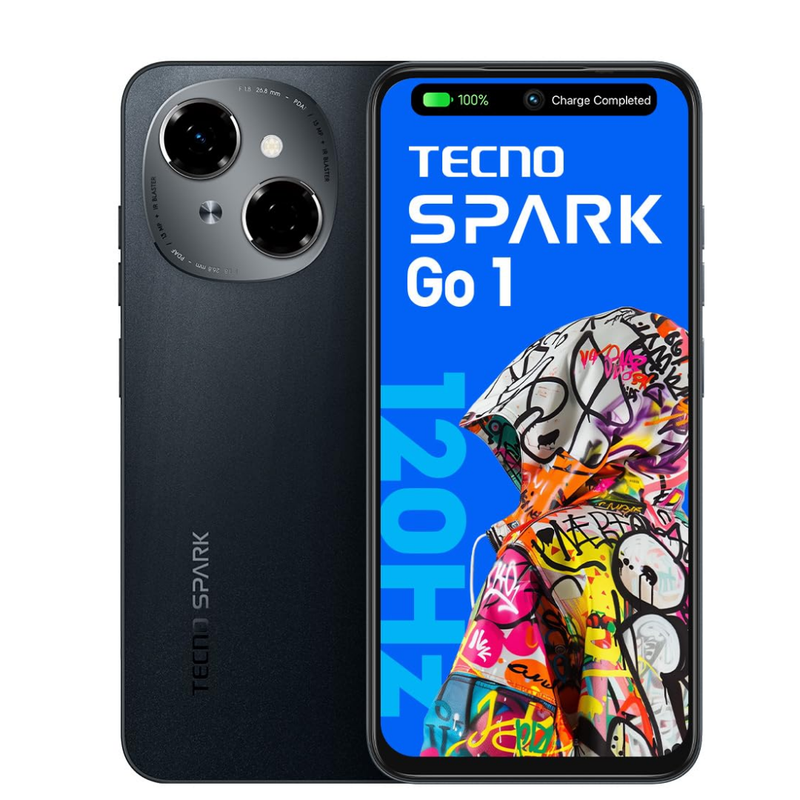 TECNO SPARK Go 1 Color Negro 64GB 3 GB Ram