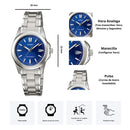 Reloj Casio Modelo LTP-1215A-2A2 Dama Elegante