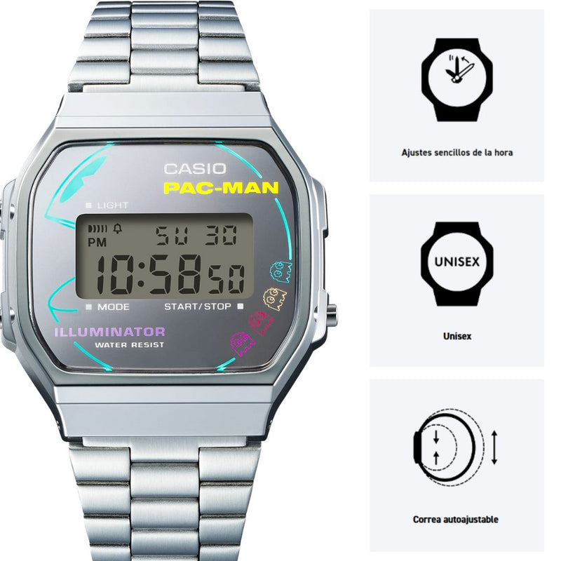 Reloj Casio Modelo A168WEPC-7A Diseño Vintage