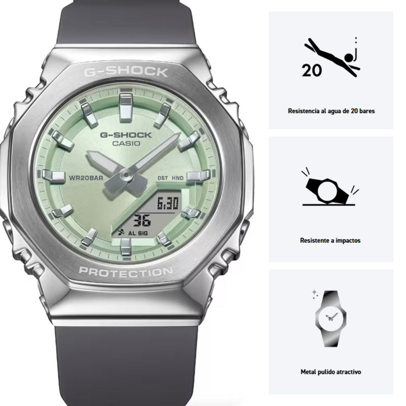 Reloj Casio G-SHOCK Modelo GM-S2110-3A Deportivo