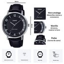 Reloj Casio Modelo MTP-VT03L-1B Diseño Casual