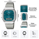 Reloj Casio Modelo AQ-240E-3A Diseño Vintage