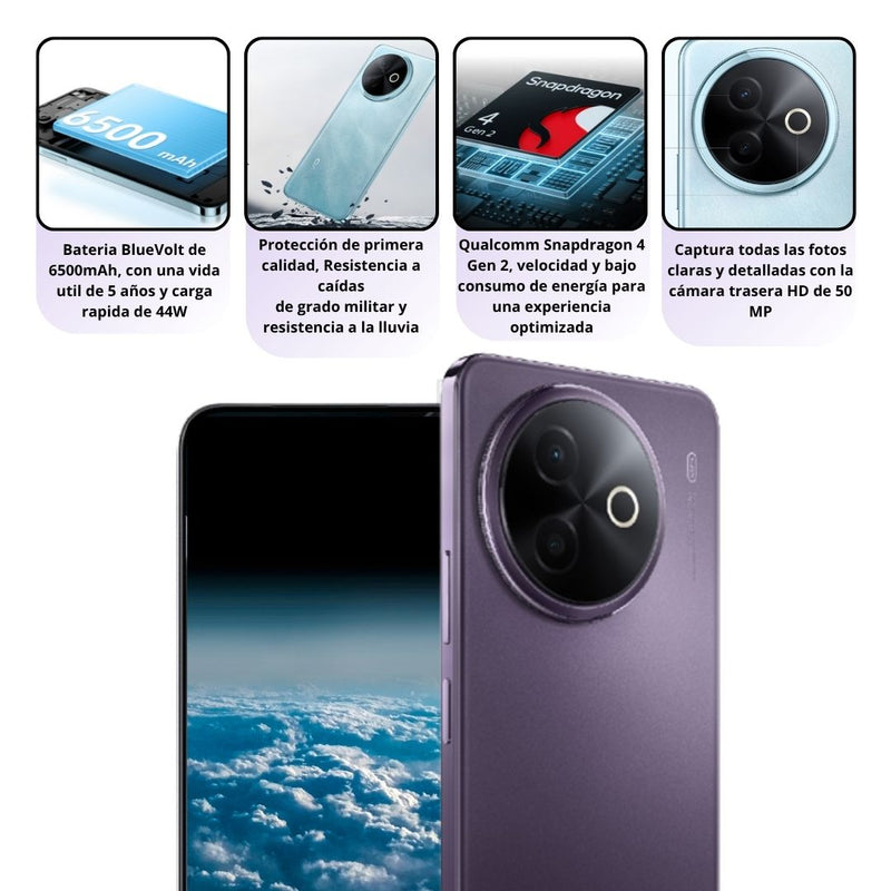 Celular VIVO Y39 5G 256GB/8GB - Morado