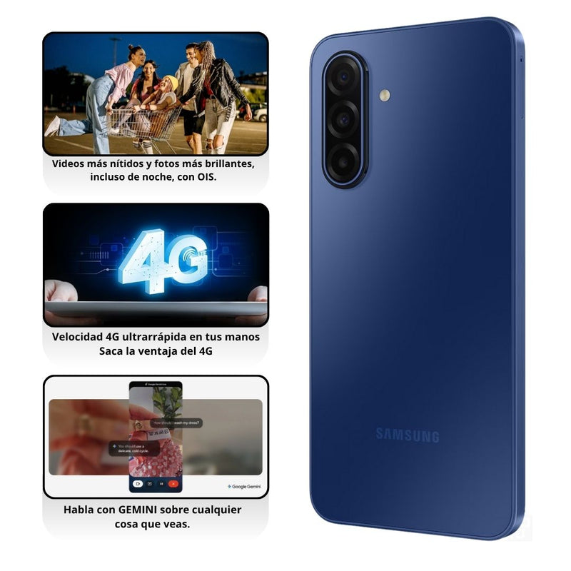 Samsung Galaxy A17 4G De 256GB/8GB RAM - Azul