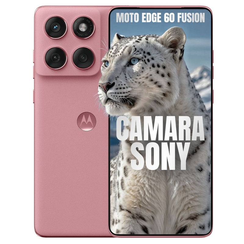 Celular MOTOROLA Edge 60 Fusion 5G 256GB/8GB - Rosa