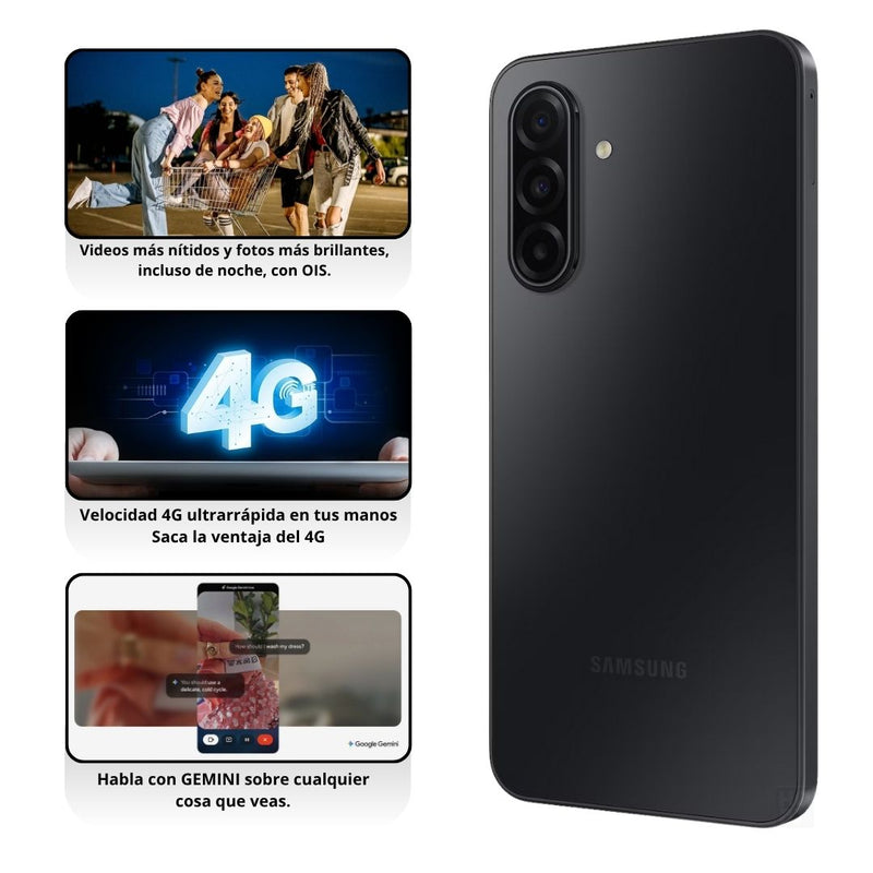 Samsung Galaxy A17 4G De 256GB/8GB RAM - Negro