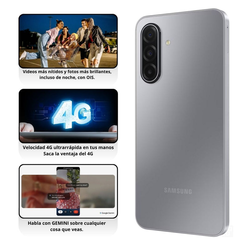 Samsung Galaxy A17 4G De 128GB/4GB RAM - Gris