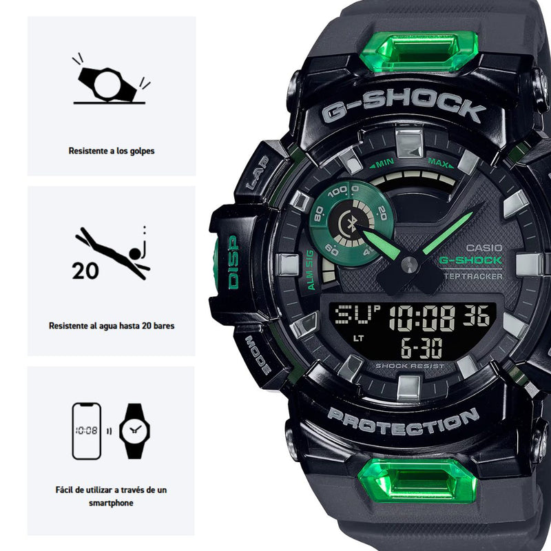 Reloj Casio G-SHOCK GBA-900SM-1A3 Diseño Deportivo