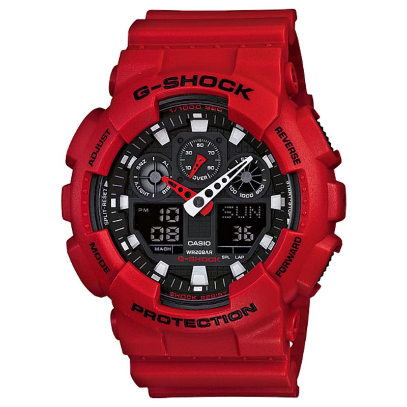 Reloj Casio G-SHOCK GA-100B-4A Diseño Deportivo