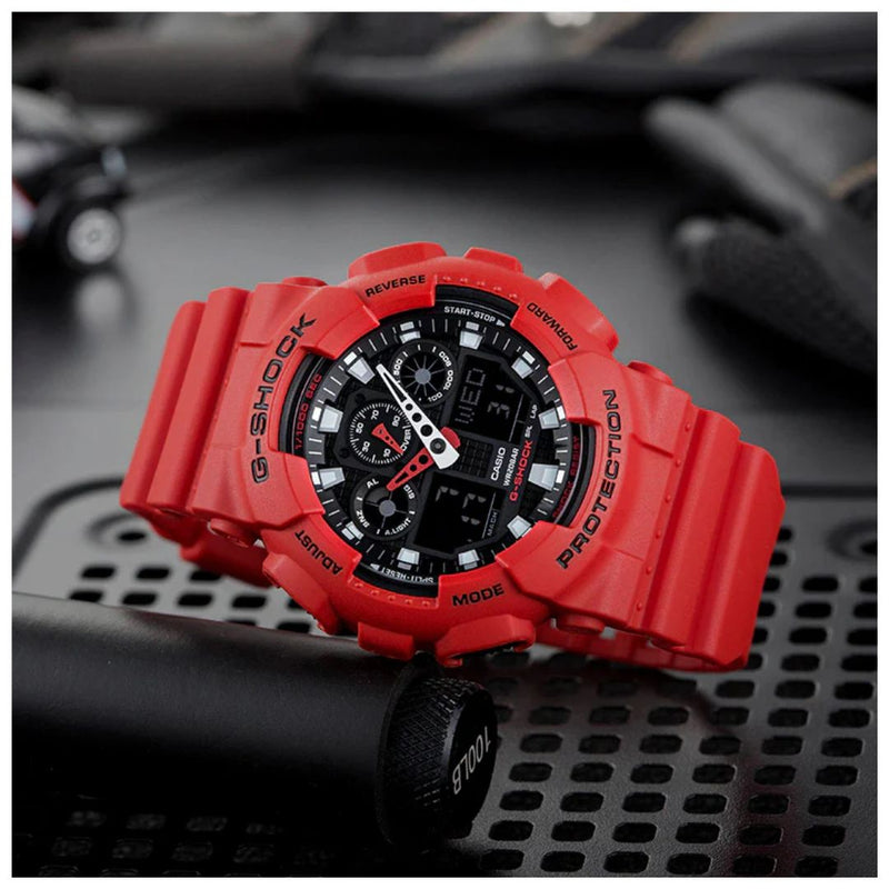 Reloj Casio G-SHOCK GA-100B-4A Diseño Deportivo
