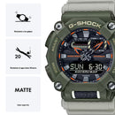 Reloj Casio G-SHOCK GA-900HC-3A Diseño Deportivo
