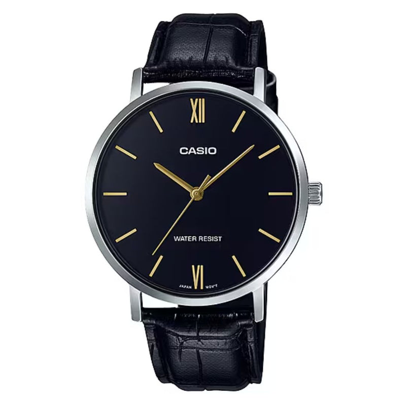 Reloj Casio Referencia MTP-VT01L-1B Diseño Elegante