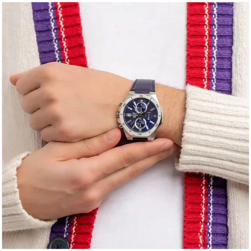Reloj Casio Edifice EFV-640L-2A Cronógrafo Diseño Deportivo