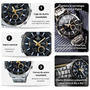Reloj Casio EDIFICE EFV-C100D-1B Diseño Deportivo