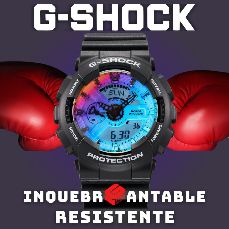 Reloj Casio G-SHOCK GA-110SR-1A Diseño Deportivo