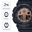 Reloj Casio G-SHOCK GA-100MMC-1A Diseño Deportivo