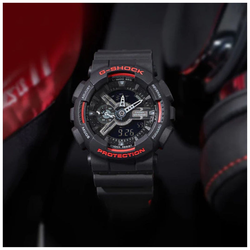 Reloj Casio G-SHOCK GA-110HR-1A Diseño Deportivo