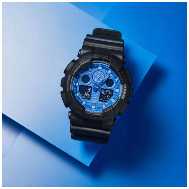 Reloj Casio G-SHOCK GA-100BP-1A Diseño Deportivo