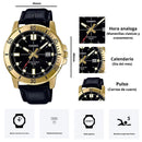 Reloj Casio Modelo MTP-VD01GL-1E Diseño Elegante