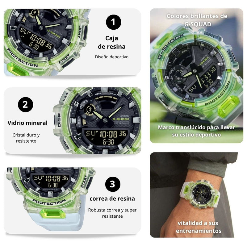 Reloj Casio G-SHOCK GBA-900SM-7A9 Diseño Deportivo