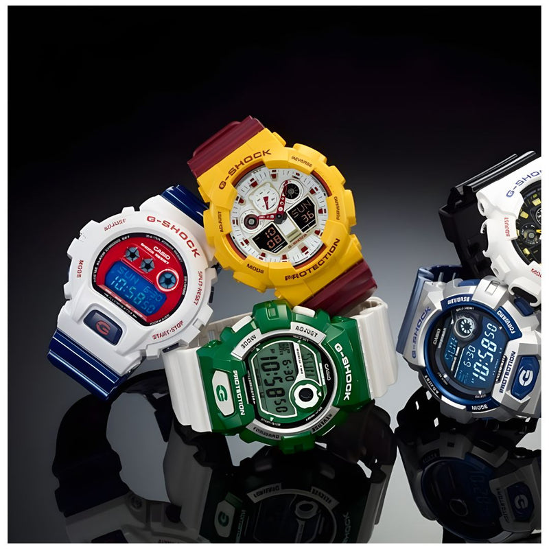 Reloj Casio G-SHOCK GA-100CS-9ADR Diseño Deportivo