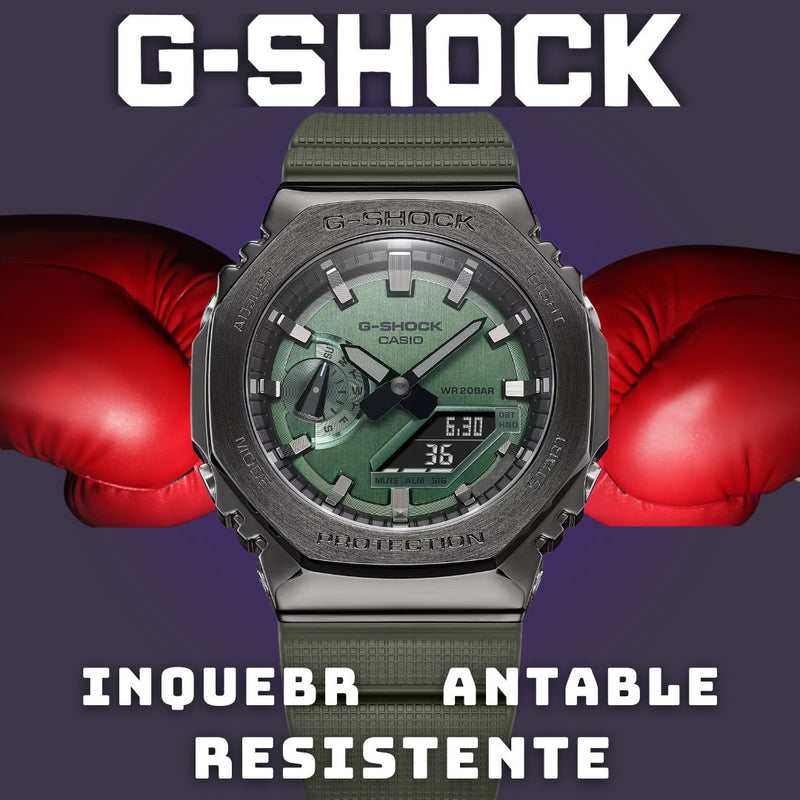 Reloj Casio G-SHOCK Modelo GM-2100B-3A Deportivo