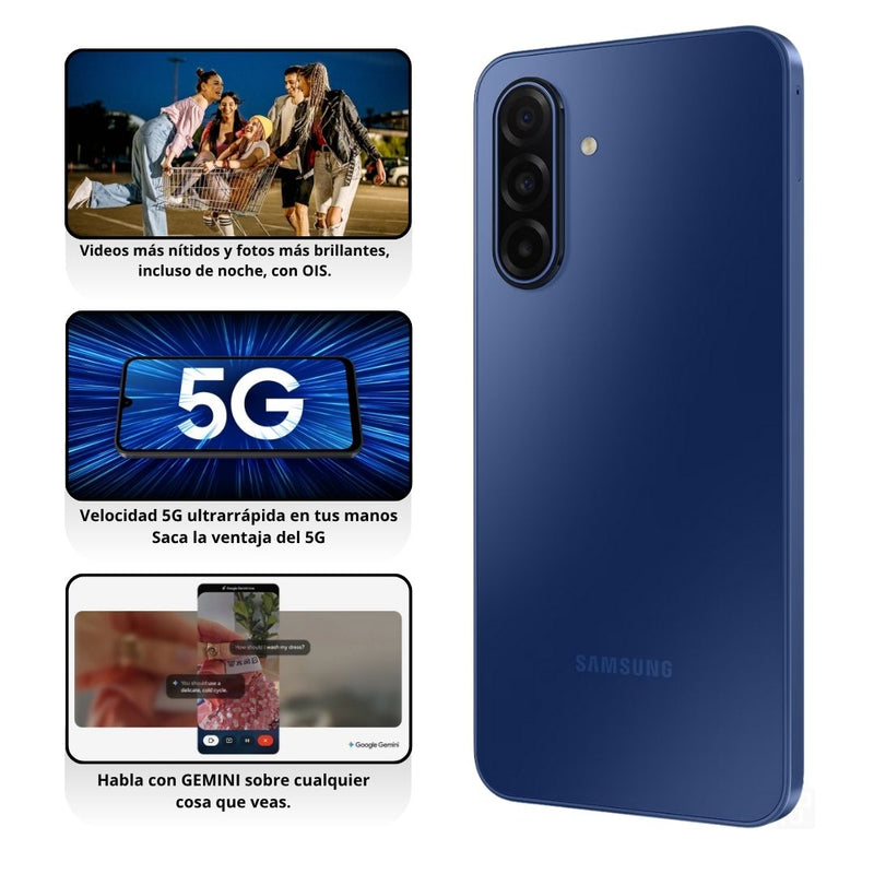 Samsung Galaxy A17 5G De 256GB/8GB RAM - Azul