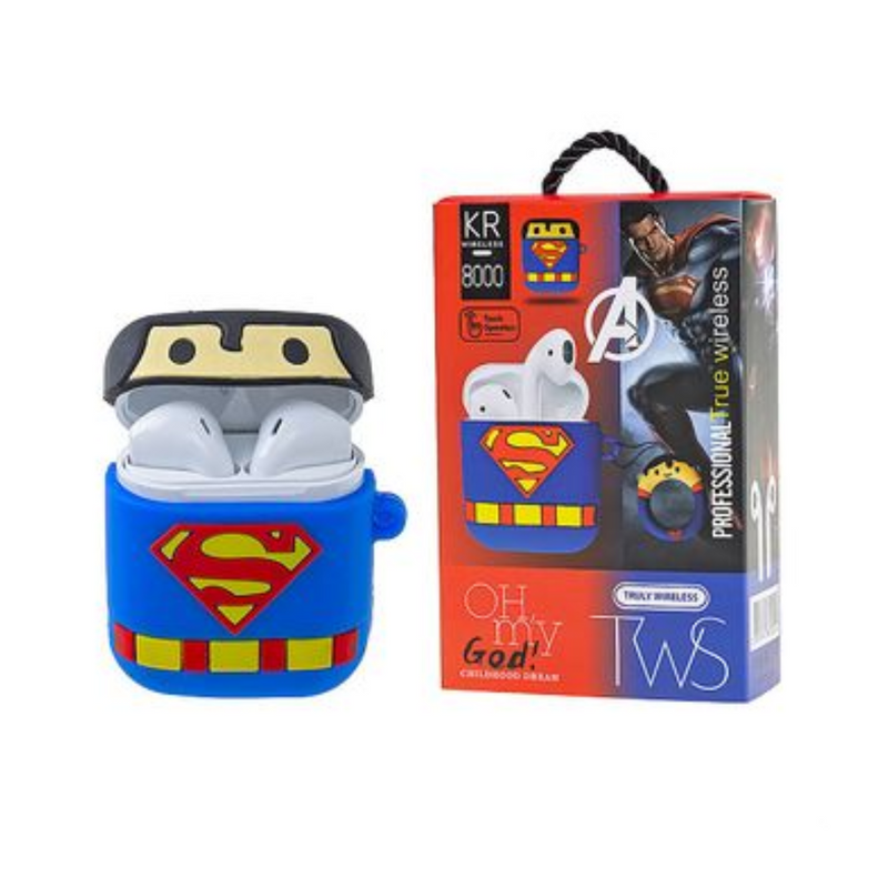 Audífonos Celebrat WS-W10  Diseño Super Man